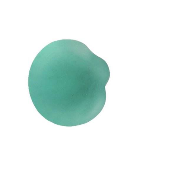 Designer Frosted Sea Glass Clam Shells Vase Fillers Decor Aqua Green - Picture 7 of 7